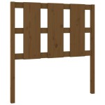 vidaXL Tăblie de pat, maro miere, 105,5x4x100 cm, lemn masiv de pin vidaXL Tăblie de pat, maro miere, 105,5x4x100 cm, lemn masiv de pin