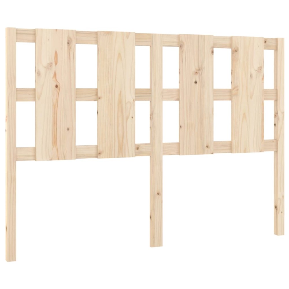 vidaXL Tăblie de pat, 145,5x4x100 cm, lemn masiv de pin