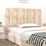 vidaXL Tăblie de pat, 145,5x4x100 cm, lemn masiv de pin