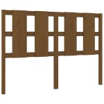 vidaXL Tăblie de pat, maro miere, 145,5x4x100 cm, lemn masiv de pin vidaXL Tăblie de pat, maro miere, 145,5x4x100 cm, lemn masiv de pin