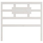 vidaXL Tăblie de pat, alb, 95,5x4x100 cm, lemn masiv de pin