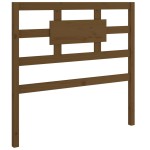 vidaXL Tăblie de pat, maro miere, 105,5x4x100 cm, lemn masiv de pin vidaXL Tăblie de pat, maro miere, 105,5x4x100 cm, lemn masiv de pin