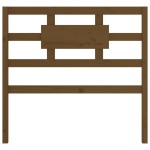 vidaXL Tăblie de pat, maro miere, 105,5x4x100 cm, lemn masiv de pin vidaXL Tăblie de pat, maro miere, 105,5x4x100 cm, lemn masiv de pin