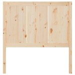 vidaXL Tăblie de pat, 80,5x4x100 cm, lemn masiv de pin