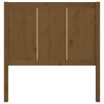 vidaXL Tăblie de pat, maro miere, 95,5x4x100 cm, lemn masiv de pin vidaXL Tăblie de pat, maro miere, 95,5x4x100 cm, lemn masiv de pin