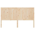 vidaXL Tăblie de pat, 140,5x4x100 cm, lemn masiv de pin
