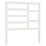 vidaXL Tăblie de pat, alb, 96x4x104 cm, lemn masiv de pin