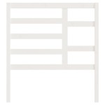 vidaXL Tăblie de pat, alb, 96x4x104 cm, lemn masiv de pin