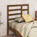 vidaXL Tăblie de pat, maro miere, 96x4x104 cm, lemn masiv de pin vidaXL Tăblie de pat, maro miere, 96x4x104 cm, lemn masiv de pin