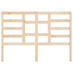 vidaXL Tăblie de pat, 126x4x104 cm, lemn masiv de pin