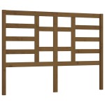 vidaXL Tăblie de pat, maro miere, 126x4x104 cm, lemn masiv de pin vidaXL Tăblie de pat, maro miere, 126x4x104 cm, lemn masiv de pin