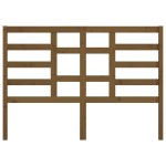 vidaXL Tăblie de pat, maro miere, 126x4x104 cm, lemn masiv de pin vidaXL Tăblie de pat, maro miere, 126x4x104 cm, lemn masiv de pin
