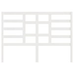 vidaXL Tăblie de pat, alb, 146x4x104 cm, lemn masiv de pin vidaXL Tăblie de pat, alb, 146x4x104 cm, lemn masiv de pin