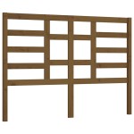 vidaXL Tăblie de pat, maro miere, 166x4x104 cm, lemn masiv de pin