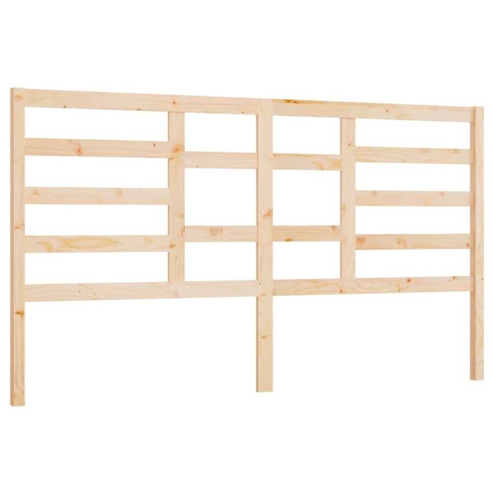 vidaXL Tăblie de pat, 206x4x104 cm, lemn masiv de pin