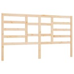 vidaXL Tăblie de pat, 206x4x104 cm, lemn masiv de pin