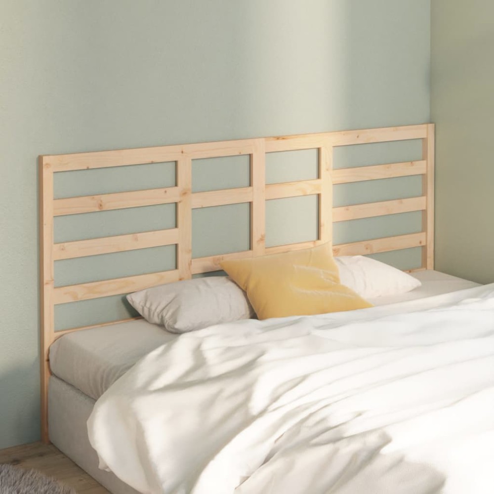 vidaXL Tăblie de pat, 206x4x104 cm, lemn masiv de pin