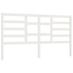 vidaXL Tăblie de pat, alb, 206x4x104 cm, lemn masiv de pin vidaXL Tăblie de pat, alb, 206x4x104 cm, lemn masiv de pin