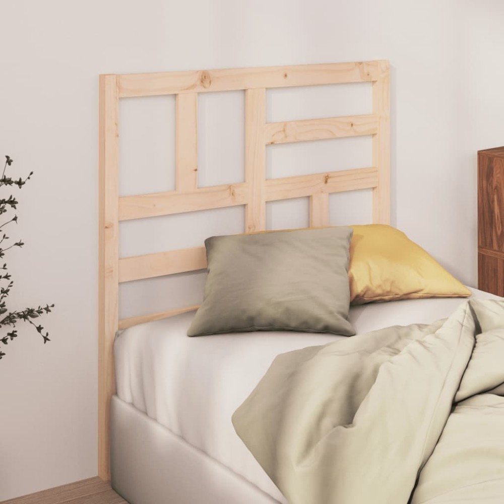 vidaXL Tăblie de pat, 81x4x104 cm, lemn masiv de pin