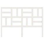 vidaXL Tăblie de pat, alb, 146x4x104 cm, lemn masiv de pin