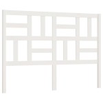 vidaXL Tăblie de pat, alb, 156x4x104 cm, lemn masiv de pin vidaXL Tăblie de pat, alb, 156x4x104 cm, lemn masiv de pin
