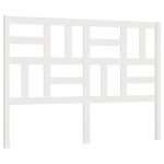 vidaXL Tăblie de pat, alb, 166x4x104 cm, lemn masiv de pin