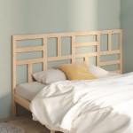 vidaXL Tăblie de pat, 206x4x104 cm, lemn masiv de pin vidaXL Tăblie de pat, 206x4x104 cm, lemn masiv de pin