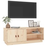 vidaXL Comodă TV, 105x34x40 cm, lemn masiv de pin