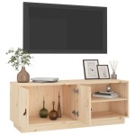 vidaXL Comodă TV, 105x34x40 cm, lemn masiv de pin