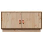 vidaXL Comodă TV, 80x34x40 cm, lemn masiv de pin