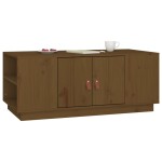 vidaXL Măsuță de cafea, maro miere, 100x50x41 cm, lemn masiv de pin vidaXL Măsuță de cafea, maro miere, 100x50x41 cm, lemn masiv de pin