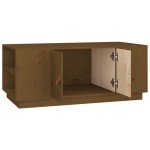 vidaXL Măsuță de cafea, maro miere, 100x50x41 cm, lemn masiv de pin vidaXL Măsuță de cafea, maro miere, 100x50x41 cm, lemn masiv de pin