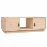 vidaXL Măsuță de cafea, 100x50x35 cm, din lemn masiv de pin vidaXL Măsuță de cafea, 100x50x35 cm, din lemn masiv de pin