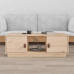 vidaXL Măsuță de cafea, 100x50x35 cm, din lemn masiv de pin vidaXL Măsuță de cafea, 100x50x35 cm, din lemn masiv de pin