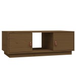 vidaXL Măsuță de cafea, maro miere, 100x50x35 cm, lemn masiv de pin vidaXL Măsuță de cafea, maro miere, 100x50x35 cm, lemn masiv de pin