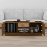 vidaXL Măsuță de cafea, maro miere, 100x50x35 cm, lemn masiv de pin vidaXL Măsuță de cafea, maro miere, 100x50x35 cm, lemn masiv de pin