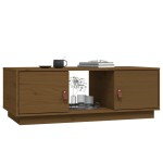 vidaXL Măsuță de cafea, maro miere, 100x50x35 cm, lemn masiv de pin vidaXL Măsuță de cafea, maro miere, 100x50x35 cm, lemn masiv de pin