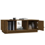 vidaXL Măsuță de cafea, maro miere, 100x50x35 cm, lemn masiv de pin vidaXL Măsuță de cafea, maro miere, 100x50x35 cm, lemn masiv de pin