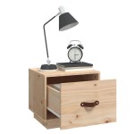 vidaXL Noptiere, 2 buc., 40x34x35 cm, lemn masiv de pin vidaXL Noptiere, 2 buc., 40x34x35 cm, lemn masiv de pin