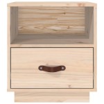 vidaXL Noptieră, 40x34x45 cm, lemn masiv de pin vidaXL Noptieră, 40x34x45 cm, lemn masiv de pin