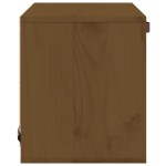 vidaXL Dulap de perete, maro miere, 40x30x35 cm, lemn masiv de pin