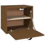 vidaXL Dulap de perete, maro miere, 40x30x35 cm, lemn masiv de pin