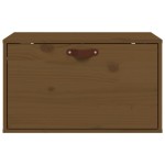 vidaXL Dulap de perete, maro miere, 60x30x35 cm, lemn masiv de pin vidaXL Dulap de perete, maro miere, 60x30x35 cm, lemn masiv de pin