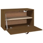 vidaXL Dulap de perete, maro miere, 60x30x35 cm, lemn masiv de pin vidaXL Dulap de perete, maro miere, 60x30x35 cm, lemn masiv de pin