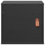 vidaXL Dulap de perete, negru, 31,5x30x30 cm, lemn masiv de pin vidaXL Dulap de perete, negru, 31,5x30x30 cm, lemn masiv de pin