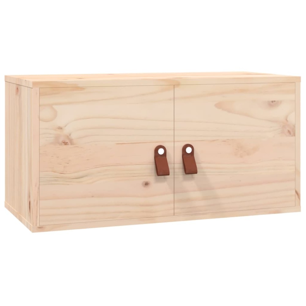 vidaXL Dulap de perete, 60x30x30 cm, lemn masiv de pin