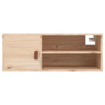 vidaXL Dulap de perete, 80x30x30 cm, lemn masiv de pin vidaXL Dulap de perete, 80x30x30 cm, lemn masiv de pin