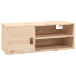 vidaXL Dulapuri de perete, 2 buc., 80x30x30 cm, lemn masiv de pin