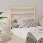 vidaXL Tăblie de pat, 96x4x100 cm, lemn masiv de pin