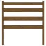 vidaXL Tăblie de pat, maro miere, 106x4x100 cm, lemn masiv de pin vidaXL Tăblie de pat, maro miere, 106x4x100 cm, lemn masiv de pin
